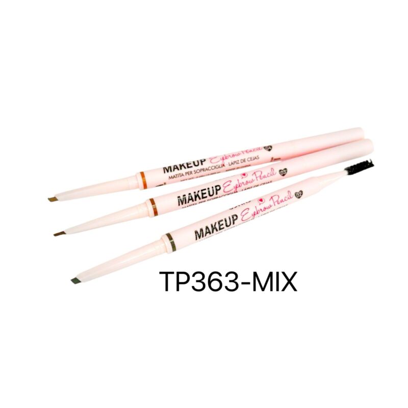 TP363-MIX LAPIZ P/CEJAS C/CEPILLO RETRACTIL X1U