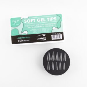 CAJA UÑAS SOFT GEL 600PCS CITY GIRL