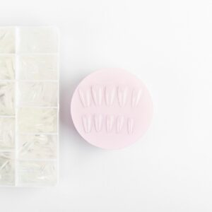 CAJA UÑAS SOFT GEL OVAL SQUARE 600PCS