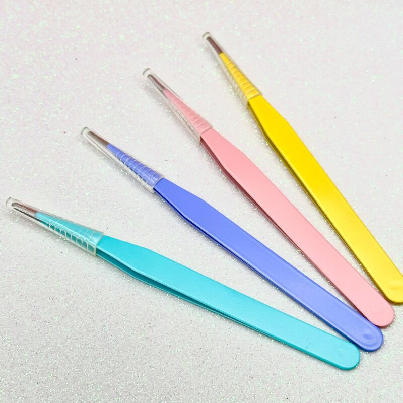 PINZA RECTO COLOR X12PCS POLLIKE