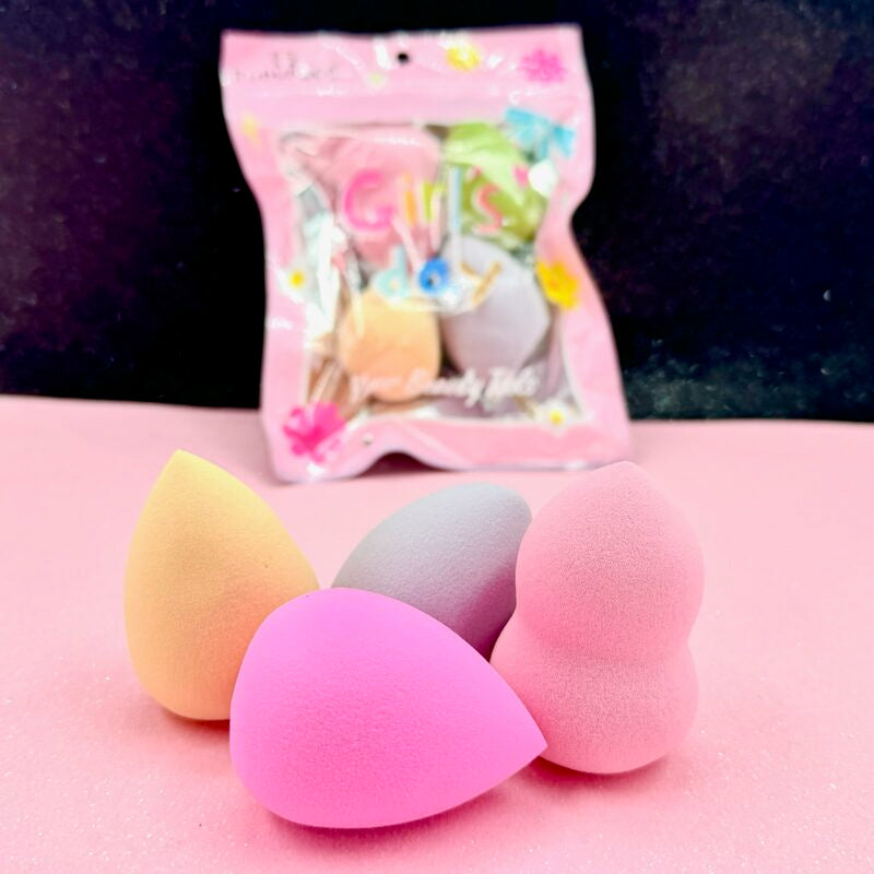 ESPONJAS COLOR X4 GIRLS DAY