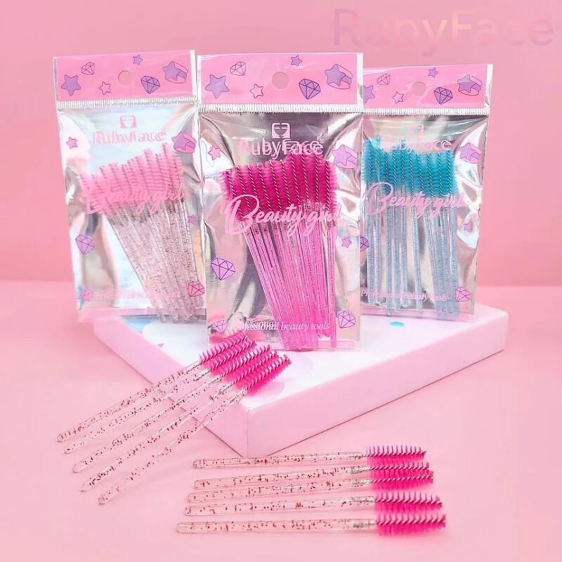 CEPILLITOS COLOR P/PESTAÑAS X12PCS