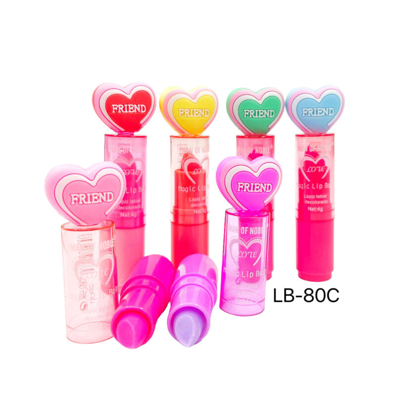 BALSAMO LABIAL MAGICO CORAZON IMAN OF NOBLE LB-80C