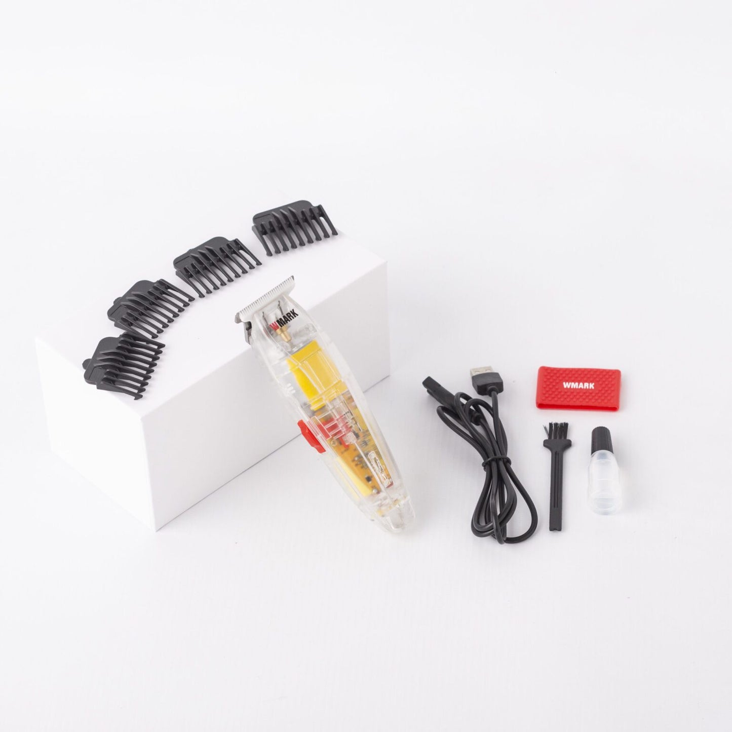 MAQUINA DE CORTAR PELO TRANSPARENTE 6500RPM WMARK