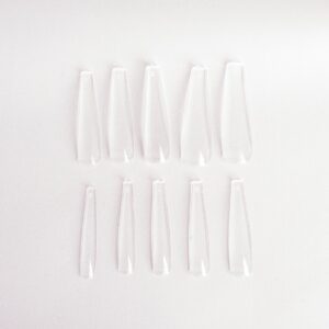 UÑAS SOFT GEL LONG BALLERINA 100PCS