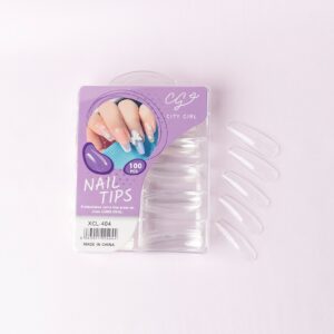 UÑAS SOFT GEL LONG OVAL 100PCS