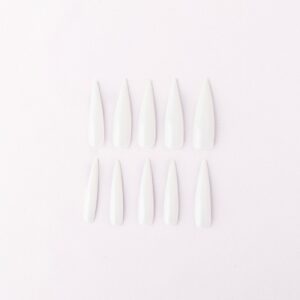UÑAS SOFT GEL LONG STILETTO 100PCS