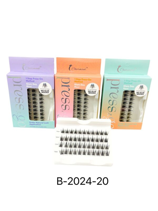 PESTAÑAS PRESS UN SOLO PASO CHARMANT B-2024-20