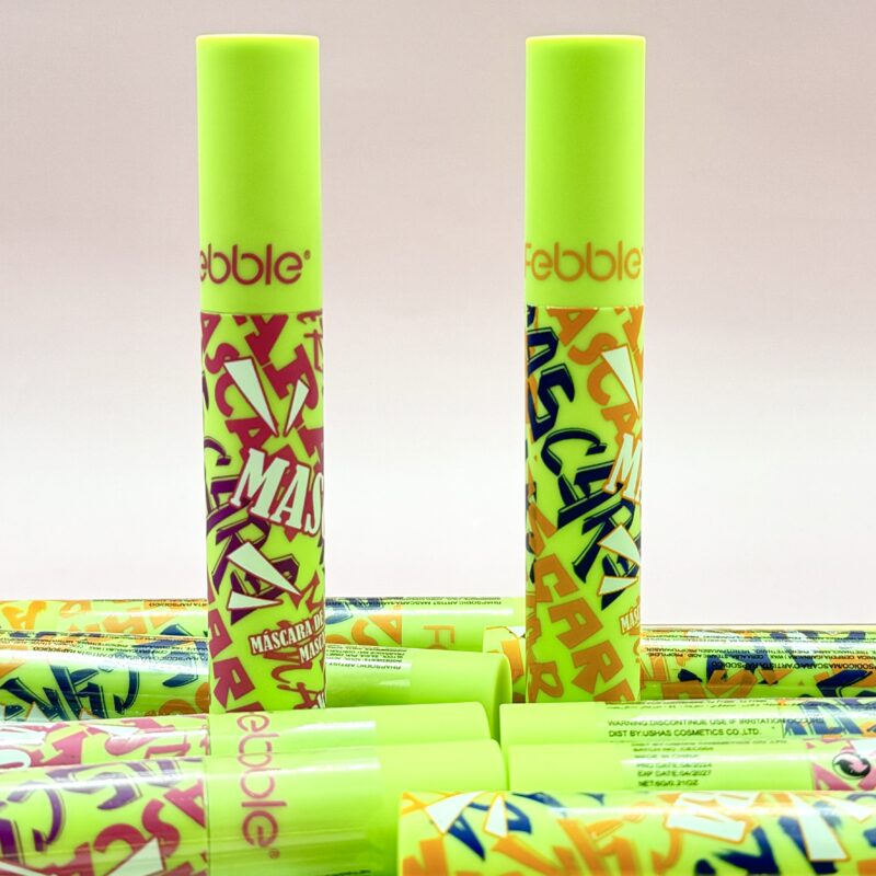 FBC008 MASCARA DE PESTAÑAS LETRAS 24H FEBBLE X1U