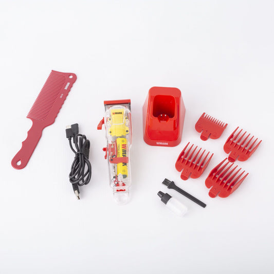 CORTADORA DE PELO TRANSPARENTE RECARGABLE 7300RPM WMARK