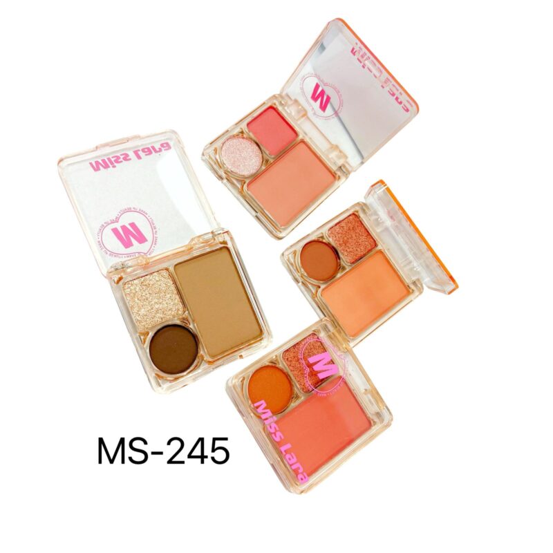 MINI PALETA COMBINADA C/ GLITTER MISS LARA MS-245
