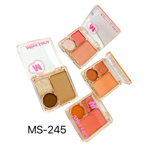 MINI PALETA COMBINADA C/ GLITTER MISS LARA MS-245